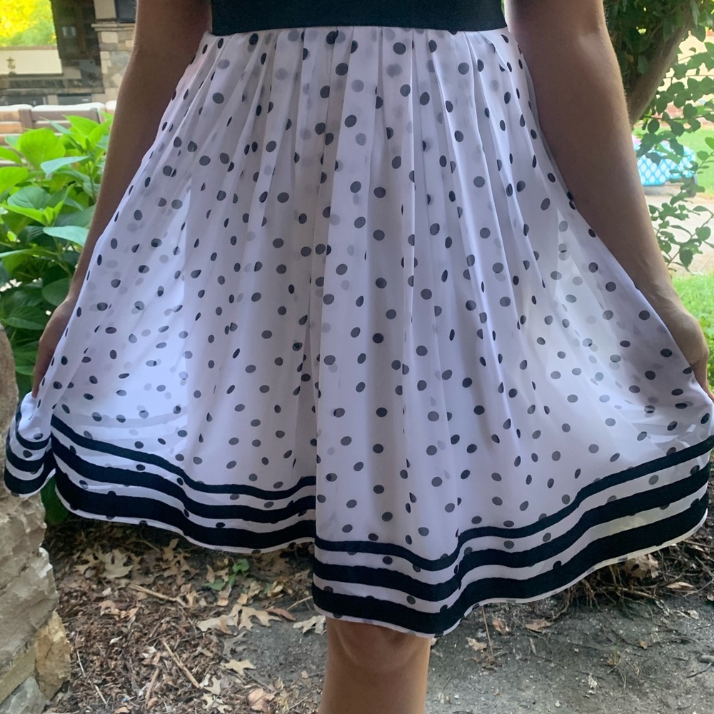 Whbm Polka Dot Skirt View 2